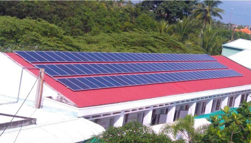 Công trình điện mặt trời trường tiểu học THỦ KHOA HUÂN